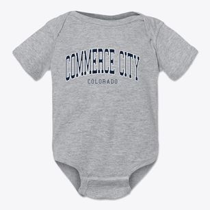 Commerce City Colorado Traditional Baby Onesie