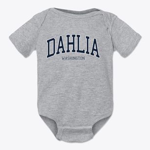 Dahlia Washington Traditional Baby Onesie