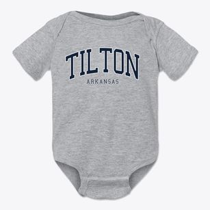 Tilton Arkansas Traditional Baby Onesie