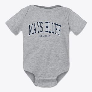 Mays Bluff Georgia Traditional Baby Onesie