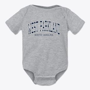 West Parkland North Carolina Traditional Baby Onesie