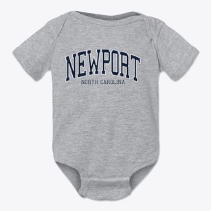 Newport North Carolina Traditional Baby Onesie