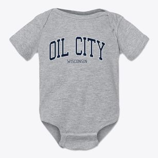 Oil City Wisconsin Traditional Baby Onesie