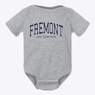 Fremont New Hampshire Traditional Baby Onesie