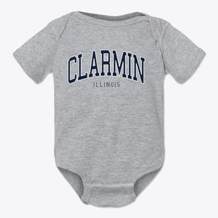 Clarmin Illinois Traditional Baby Onesie