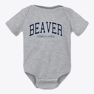 Beaver Pennsylvania Traditional Baby Onesie