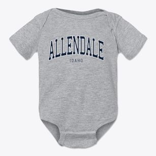 Allendale Idaho Traditional Baby Onesie