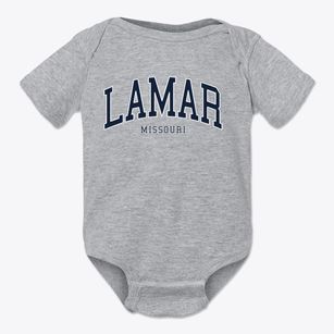 Lamar Missouri Traditional Baby Onesie