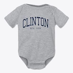 Clinton New York Traditional Baby Onesie