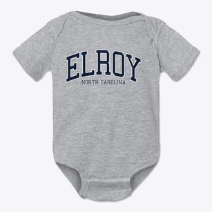 Elroy North Carolina Traditional Baby Onesie