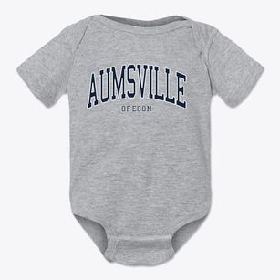 Aumsville Oregon Traditional Baby Onesie