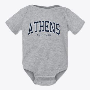 Athens New York Traditional Baby Onesie