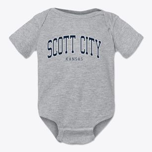 Scott City Kansas Traditional Baby Onesie