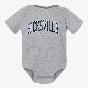 Hicksville Ohio Traditional Baby Onesie