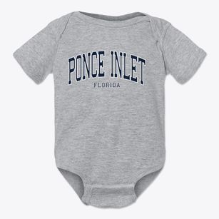 Ponce Inlet Florida Traditional Baby Onesie