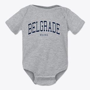Belgrade Maine Traditional Baby Onesie