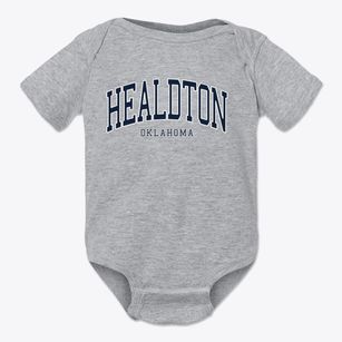 Healdton Oklahoma Traditional Baby Onesie