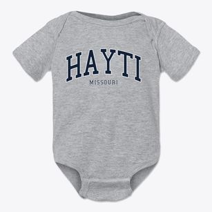 Hayti Missouri Traditional Baby Onesie