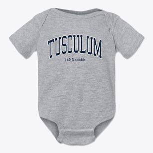 Tusculum Tennessee Traditional Baby Onesie