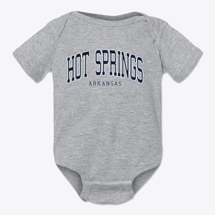 Hot Springs Arkansas Traditional Baby Onesie