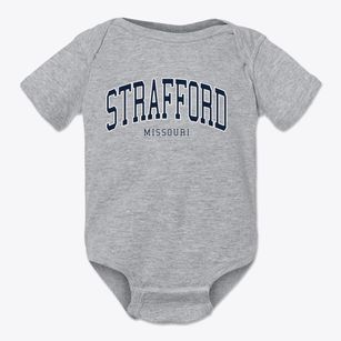 Strafford Missouri Traditional Baby Onesie