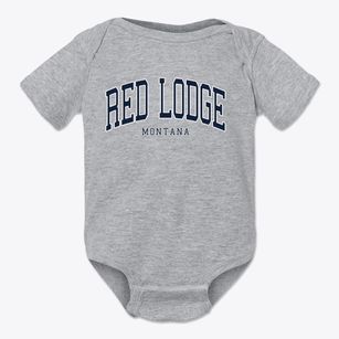 Red Lodge Montana Traditional Baby Onesie