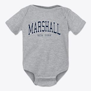 Marshall New York Traditional Baby Onesie