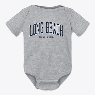 Long Beach New York Traditional Baby Onesie