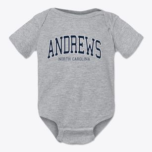 Andrews North Carolina Traditional Baby Onesie