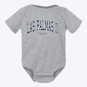 Las Palmas Ii Texas Traditional Baby Onesie