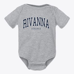 Rivanna Virginia Traditional Baby Onesie