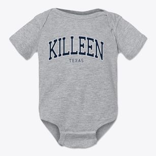 Killeen Texas Traditional Baby Onesie