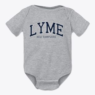 Lyme New Hampshire Traditional Baby Onesie