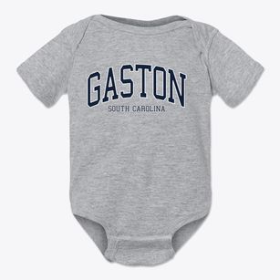 Gaston South Carolina Traditional Baby Onesie
