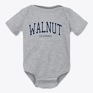 Walnut California Traditional Baby Onesie