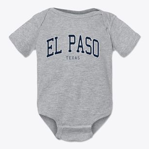 El Paso Texas Traditional Baby Onesie