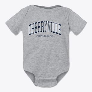 Cherryville Pennsylvania Traditional Baby Onesie
