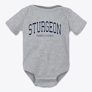 Sturgeon Pennsylvania Traditional Baby Onesie