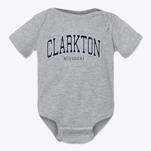 Clarkton Missouri Traditional Baby Onesie
