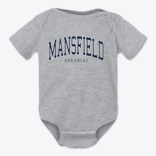 Mansfield Arkansas Traditional Baby Onesie