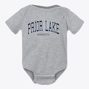 Prior Lake Minnesota Traditional Baby Onesie