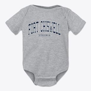 Fort Chiswell Virginia Traditional Baby Onesie