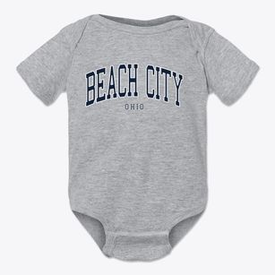 Beach City Ohio Traditional Baby Onesie