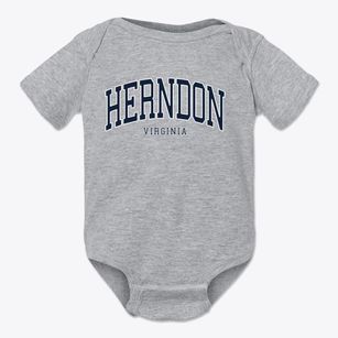 Herndon Virginia Traditional Baby Onesie