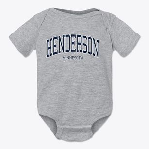 Henderson Minnesota Traditional Baby Onesie