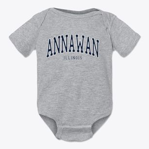 Annawan Illinois Traditional Baby Onesie