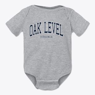 Oak Level Virginia Traditional Baby Onesie