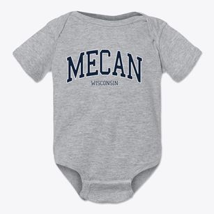 Mecan Wisconsin Traditional Baby Onesie