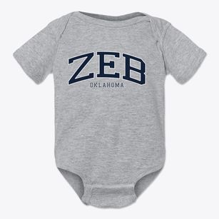 Zeb Oklahoma Traditional Baby Onesie