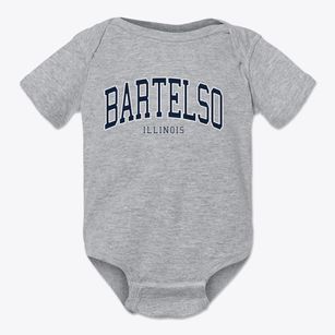 Bartelso Illinois Traditional Baby Onesie